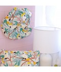 Shower Cap | White Cockatoos | Cotton
